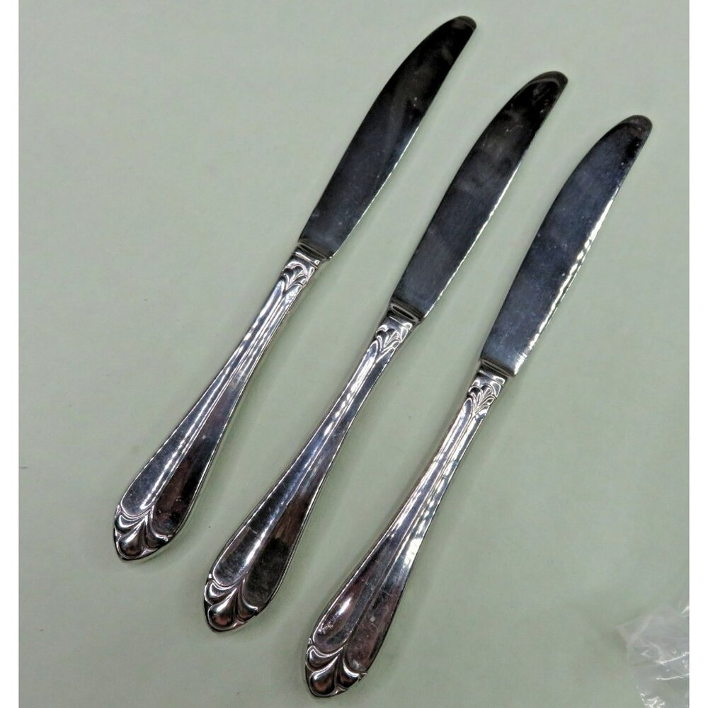 Gorham Legacy Lot of 3 Dinner Knives